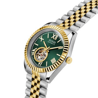 Guess Dress Automatic 42mm Stainless Steel Band