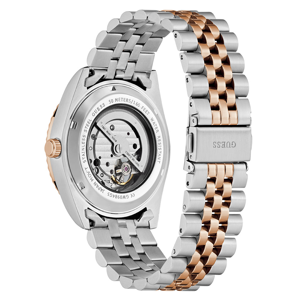 Guess Dress Automatic 42mm Stainless Steel Band
