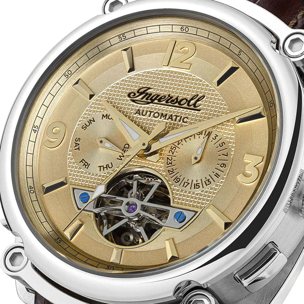 Ingersoll Michigan Automatic 45mm Leather Band