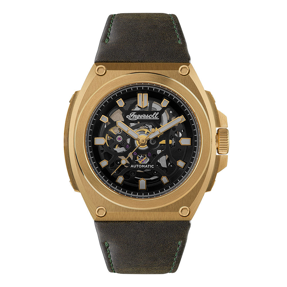 The Motion Automatic 50.5mm Leather Band