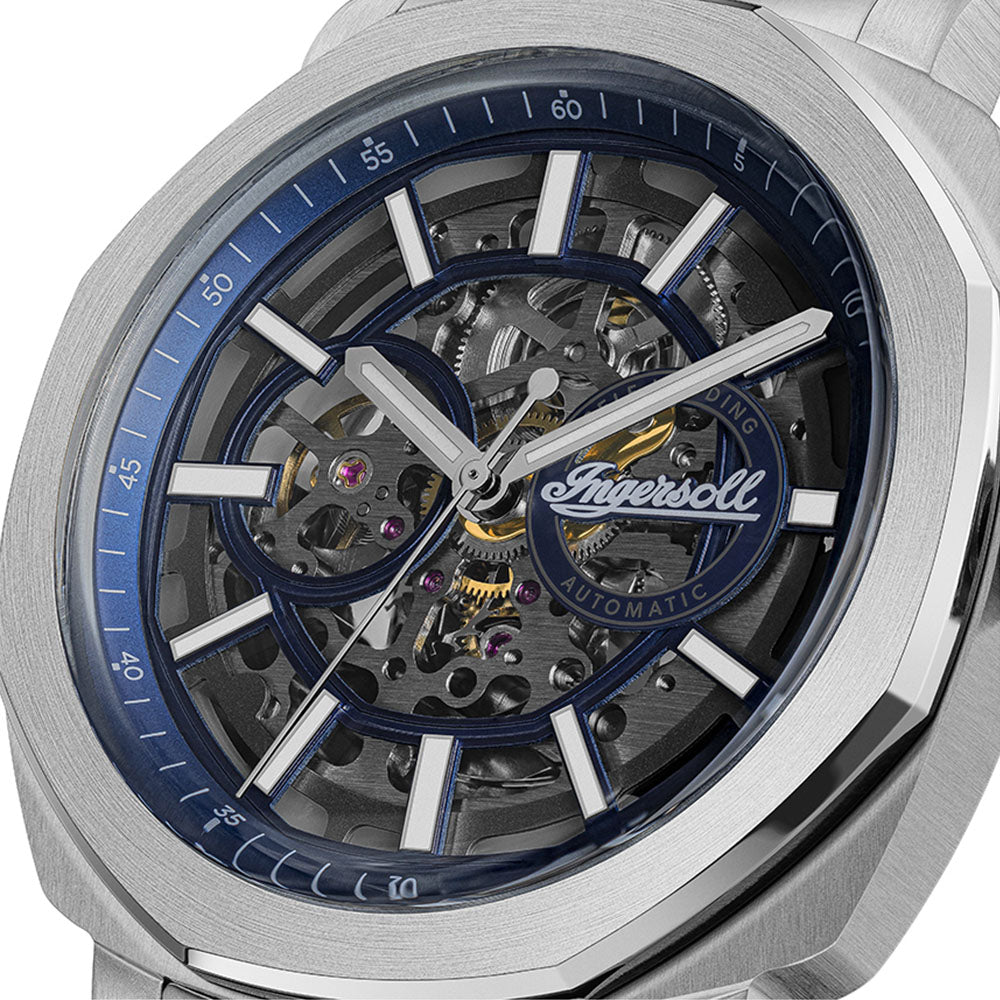 Ingersoll The Outrider Automatic 44mm Stainless Steel Band
