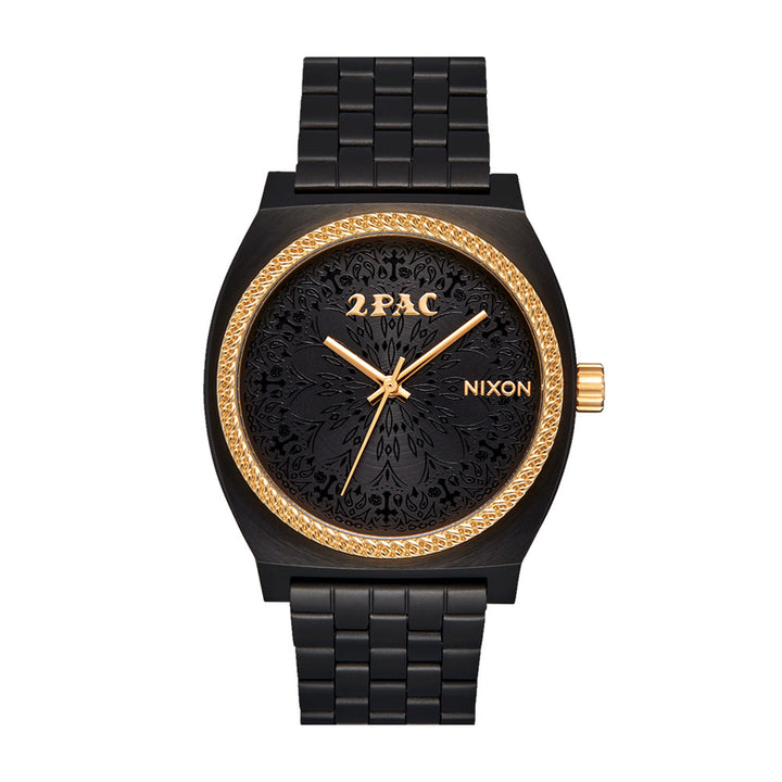 Nixon The Time Teller Tupac 3-Hand 37mm Stainless Steel Band