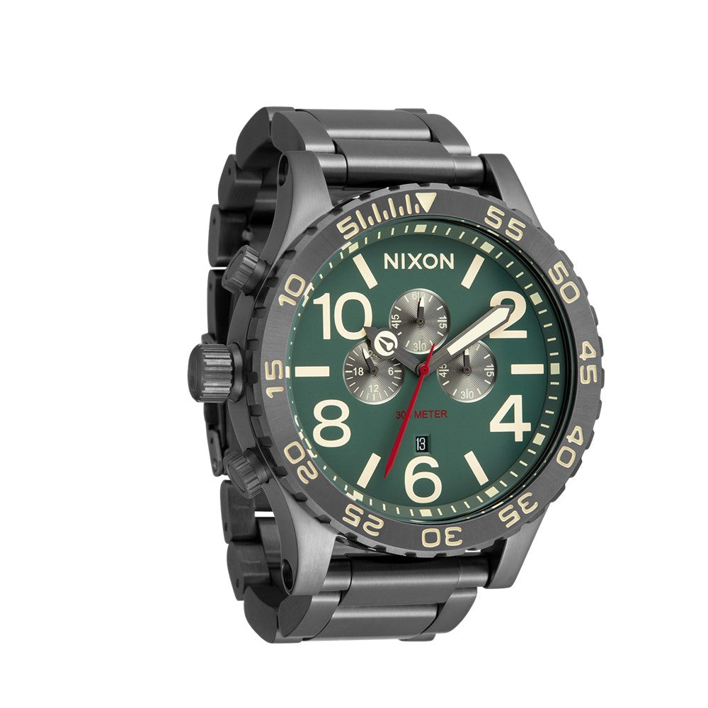 Nixon The 51-30 Chrono 51mm Stainless Steel Band – Watch Republic PH