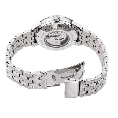 Orient Simple Date Ladies 3-Hand 32mm Stainless Steel Band