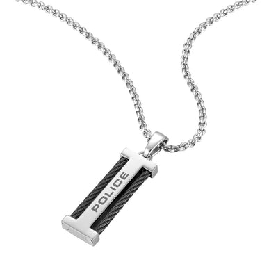 Police Accessories Pretentious Ii Necklace By Police For Men 500mm Stainless Steel Necklace