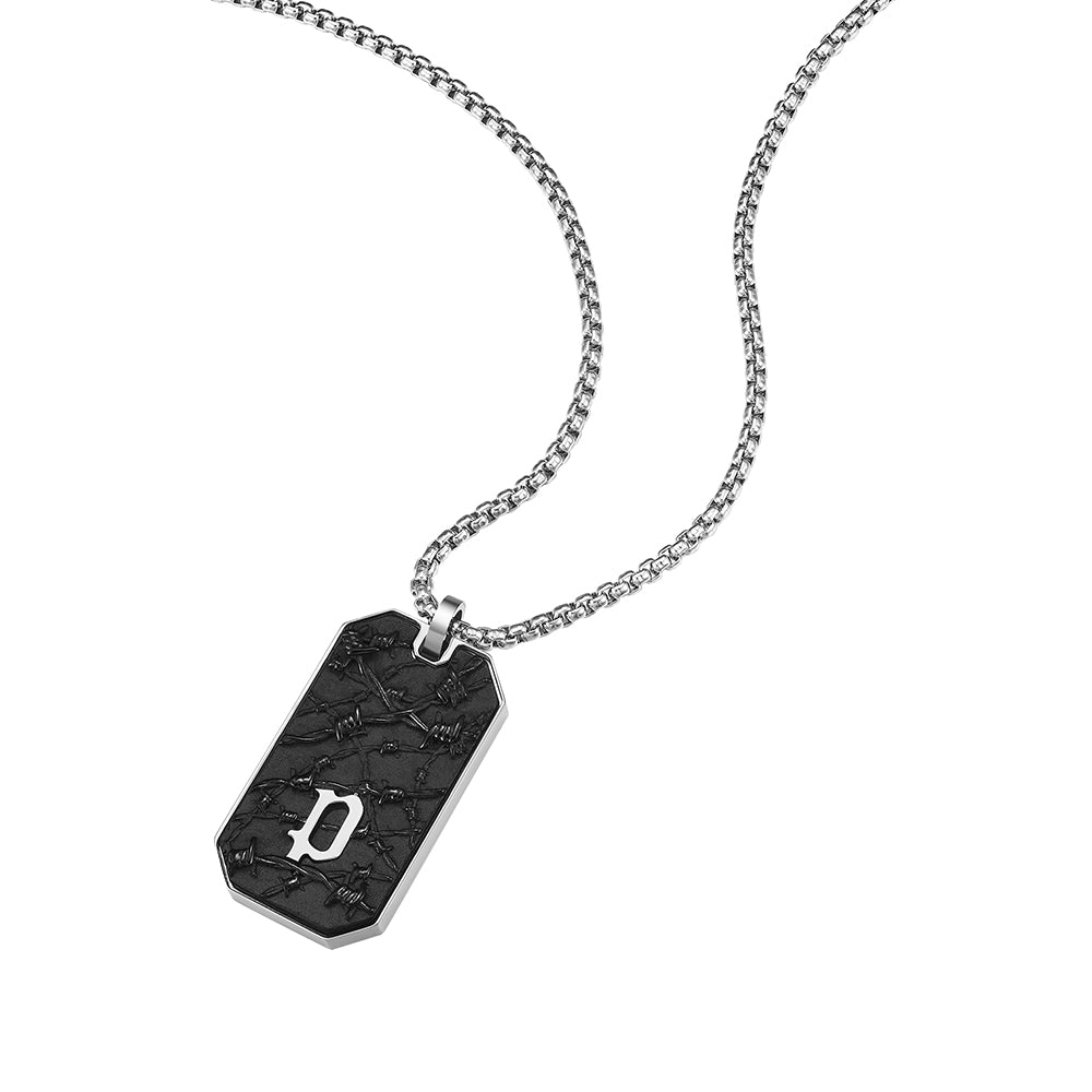 Police Accessories Wire Necklace By Police For Men 500mm Stainless Steel Necklace