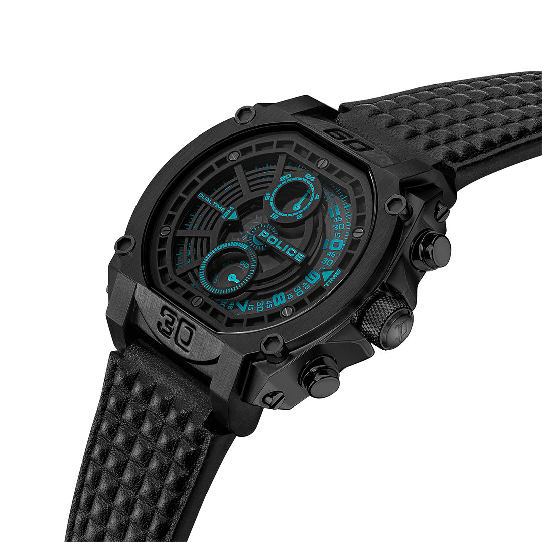 Police Norwood Multifunction 45mm Leather Band