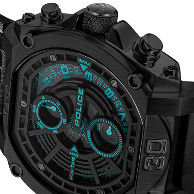 Police Norwood Multifunction 45mm Leather Band