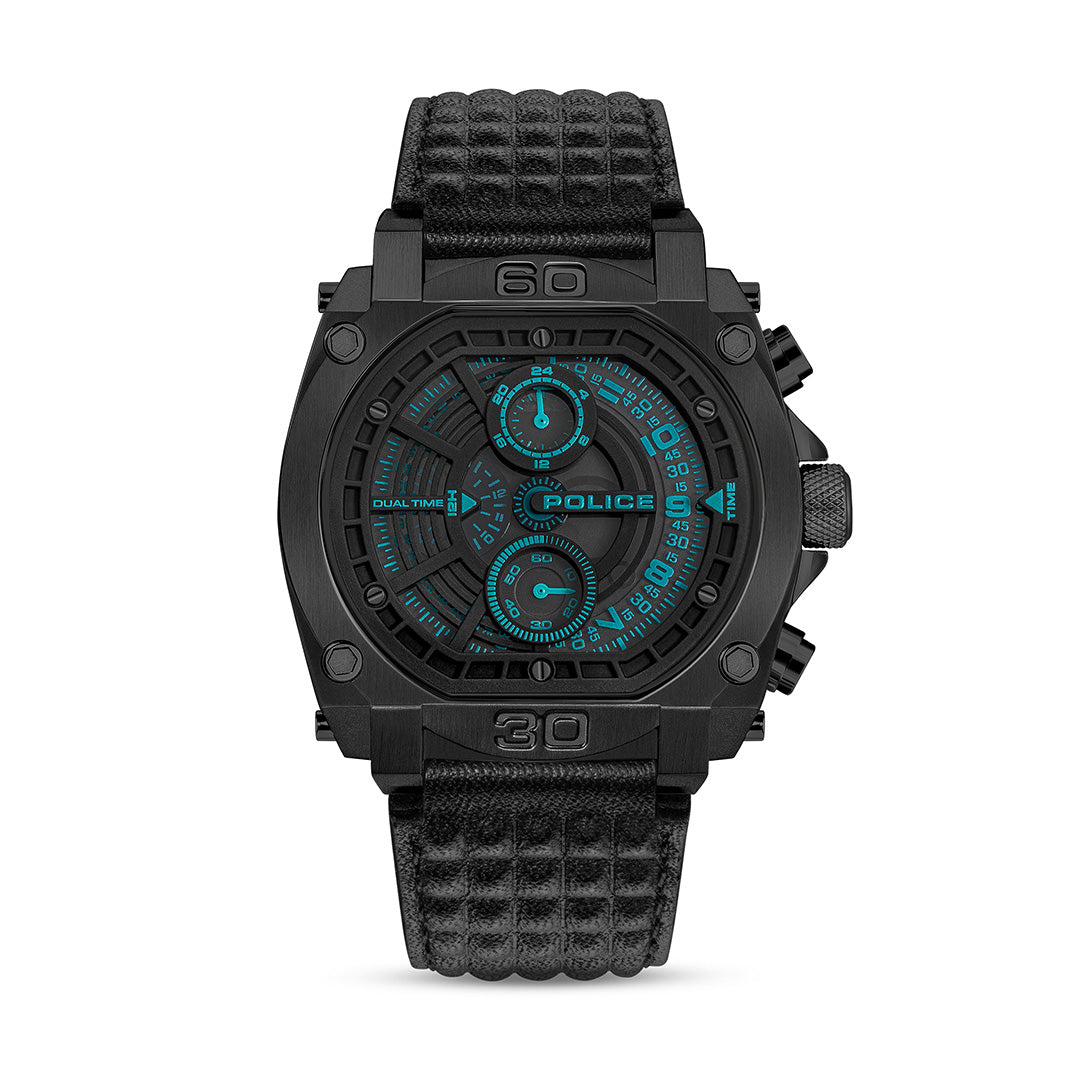 Police Norwood Multifunction 45mm Leather Band