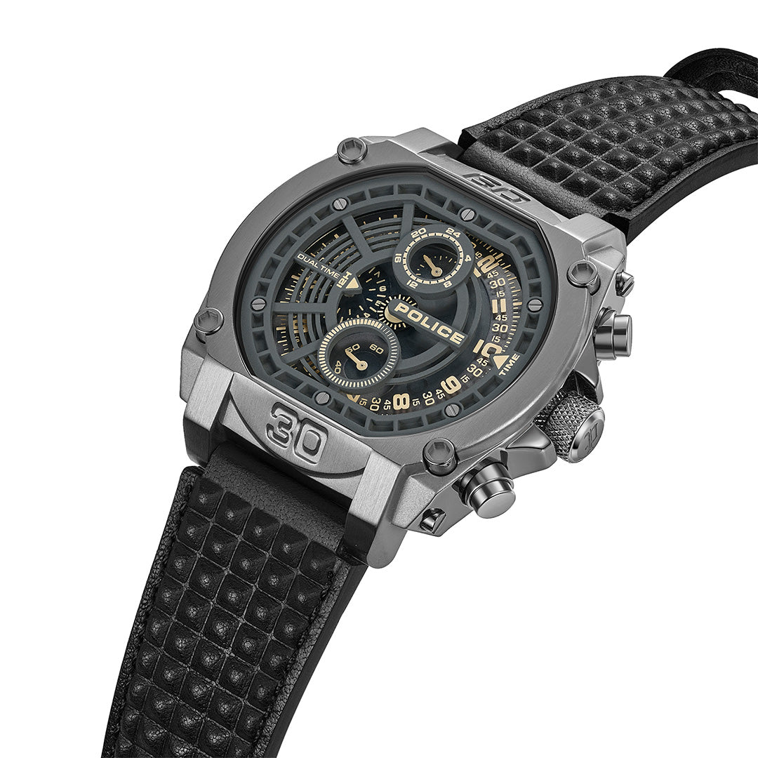 Police Norwood Multifunction 45mm Leather Band