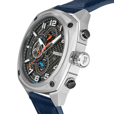 Police Portland Multifunction 44.5mm Leather Band