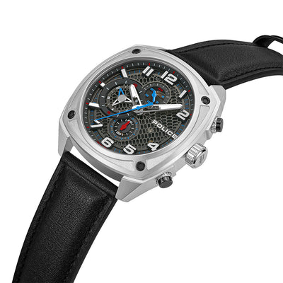 Police Portland Multifunction 44.5mm Leather Band