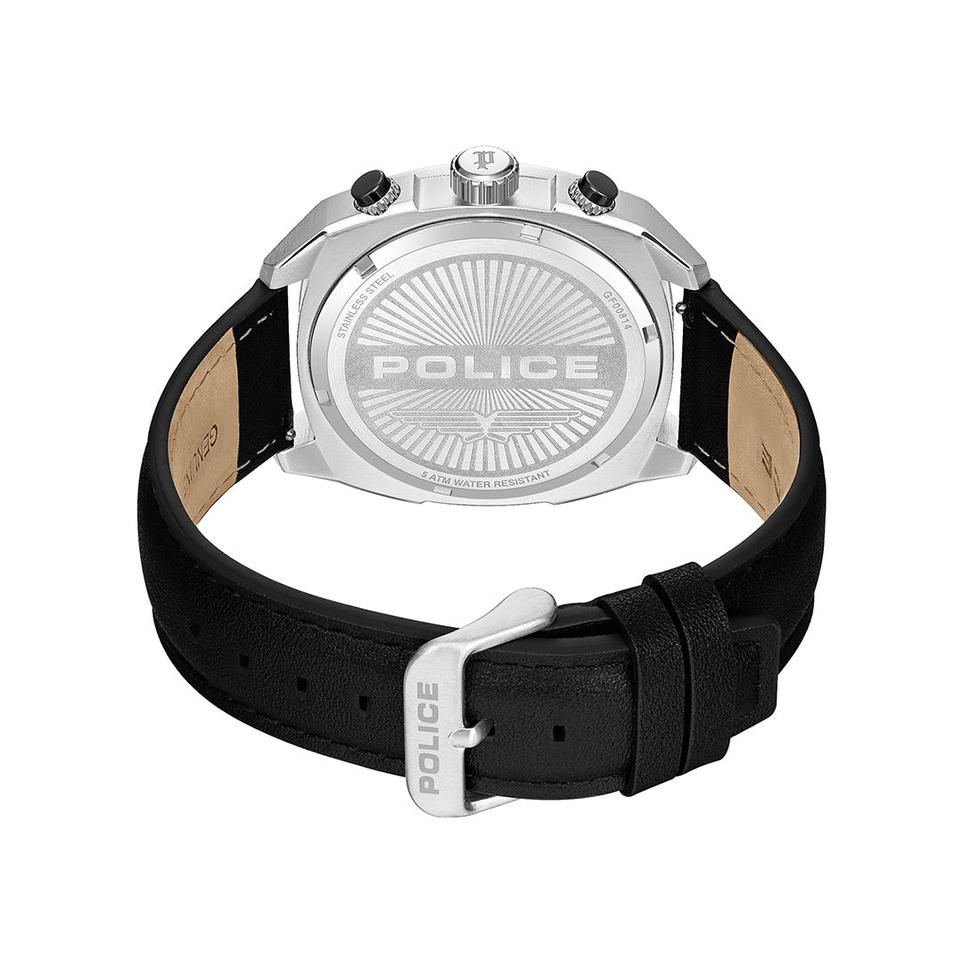 Police Portland Multifunction 44.5mm Leather Band