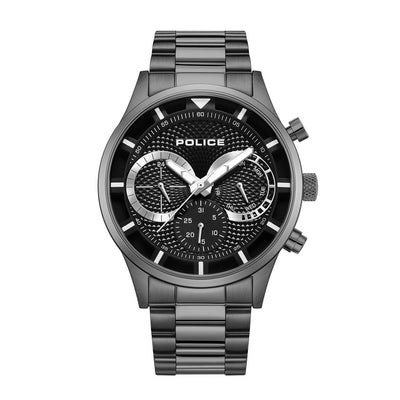 Police Driver Ii Multifunction 43.5mm Stainless Steel Band