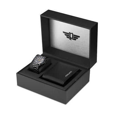 Police Soul Multifunction 44mm Stainless Steel Band