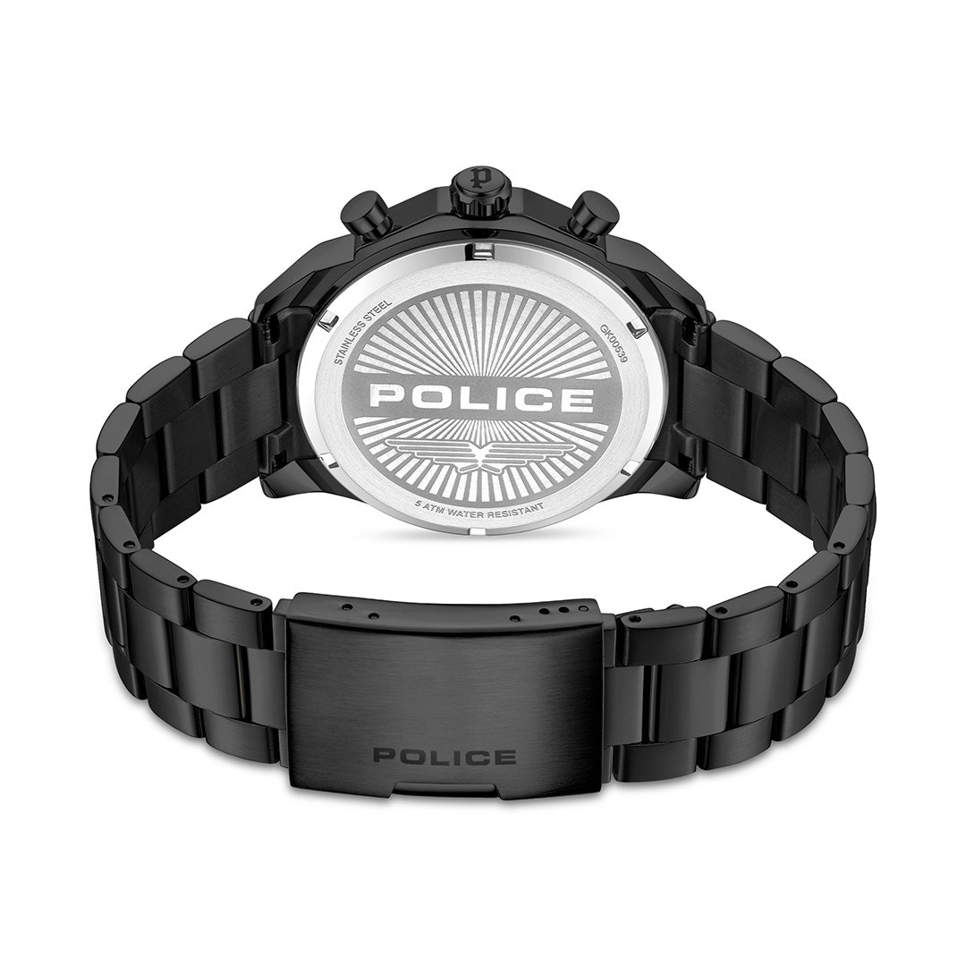Police Soul Multifunction 44mm Stainless Steel Band