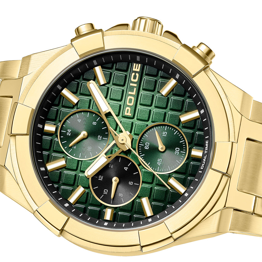 Police Guardian Multifunction 42mm Stainless Steel Band