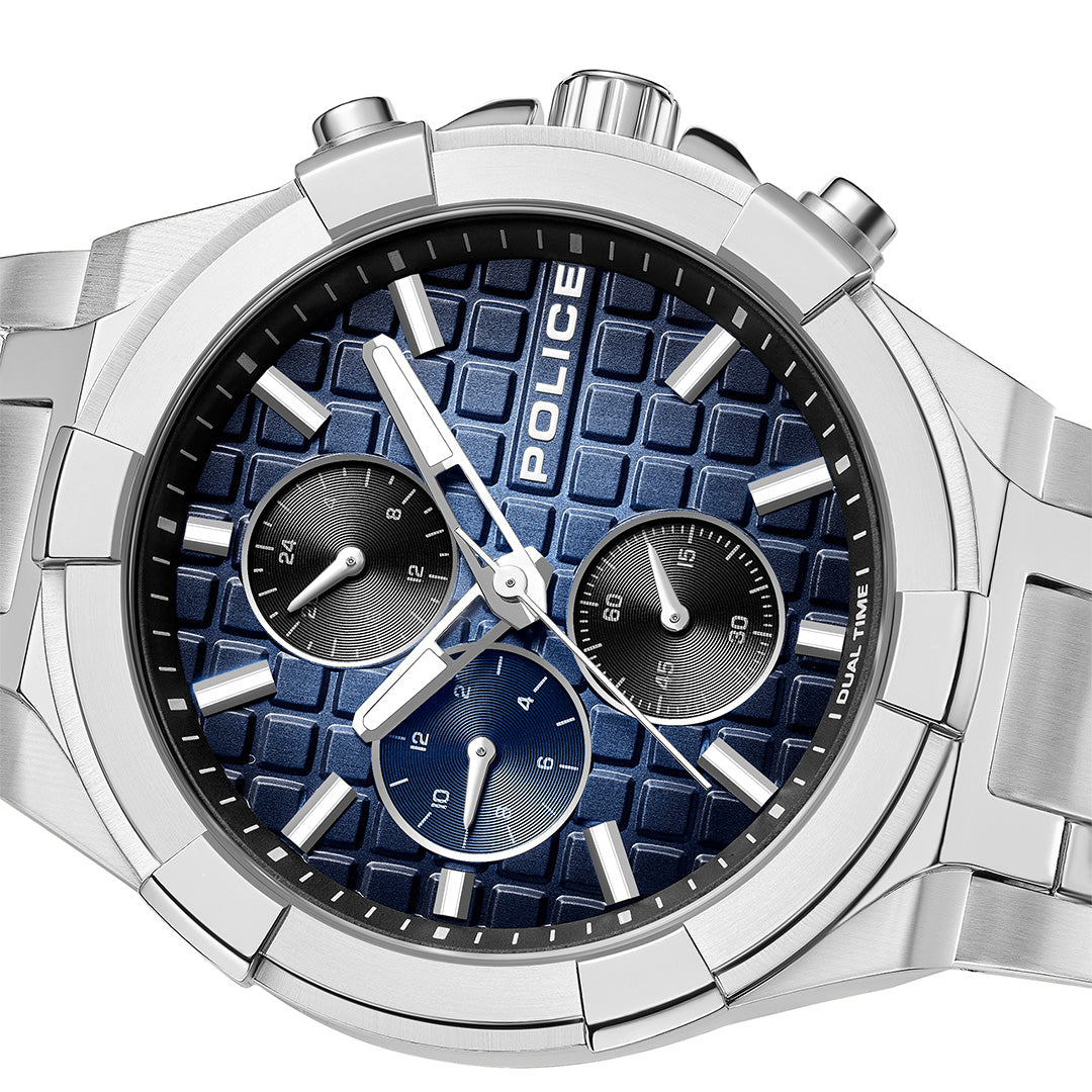 Police Guardian Multifunction 42mm Stainless Steel Band