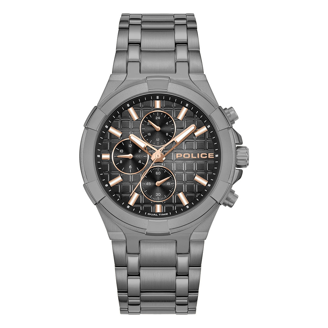 Police Guardian Multifunction 42mm Stainless Steel Band