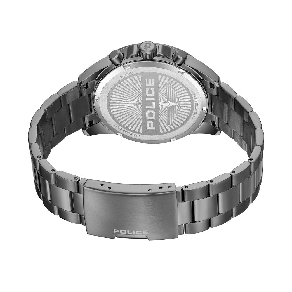 Police Malawi Multifunction 45mm Stainless Steel Band