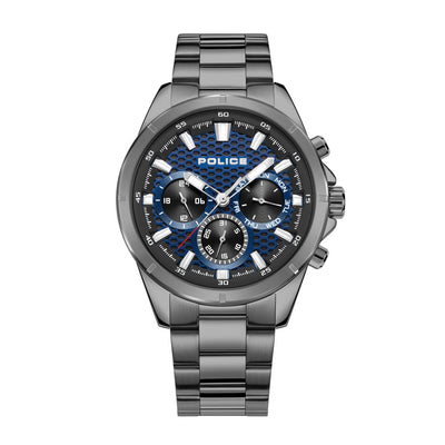 Police Malawi Multifunction 45mm Stainless Steel Band