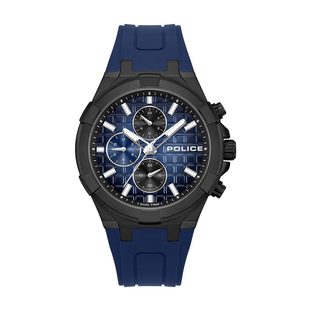 Police Guardian Multifunction 42mm Rubber Band