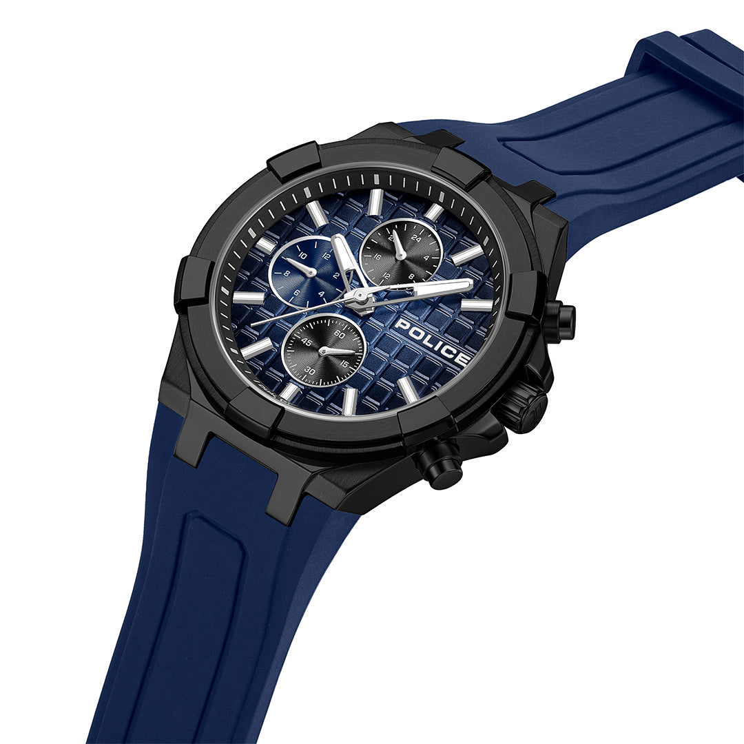 Police Guardian Multifunction 42mm Rubber Band