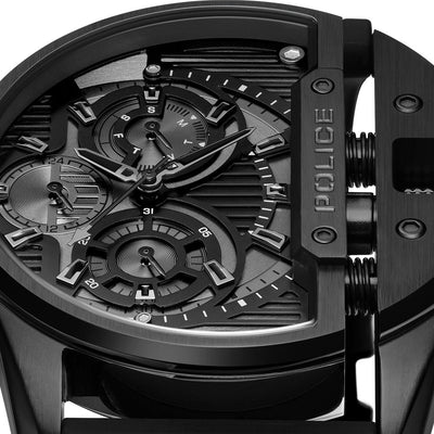 Police Daintree Multifunction 45mm Rubber Band