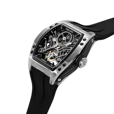 Police Tampa Automatic 42mm Rubber Band