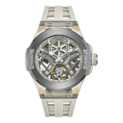 Police Cyclone Automatic 43.5mm Rubber Band