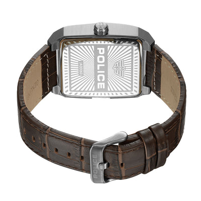 Police Omaio 3-Hand 39mm Leather Band