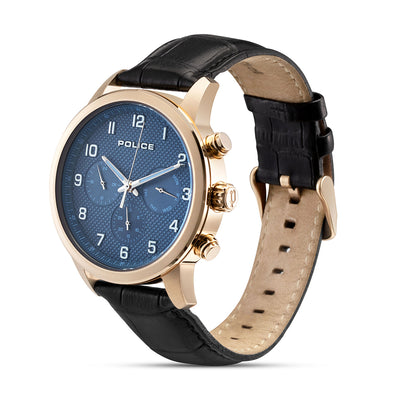 Police Raho Multifunction 44mm Leather Band