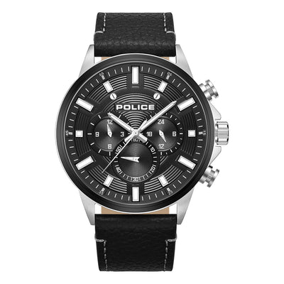 Police Kismet Multifunction 47mm Leather Band