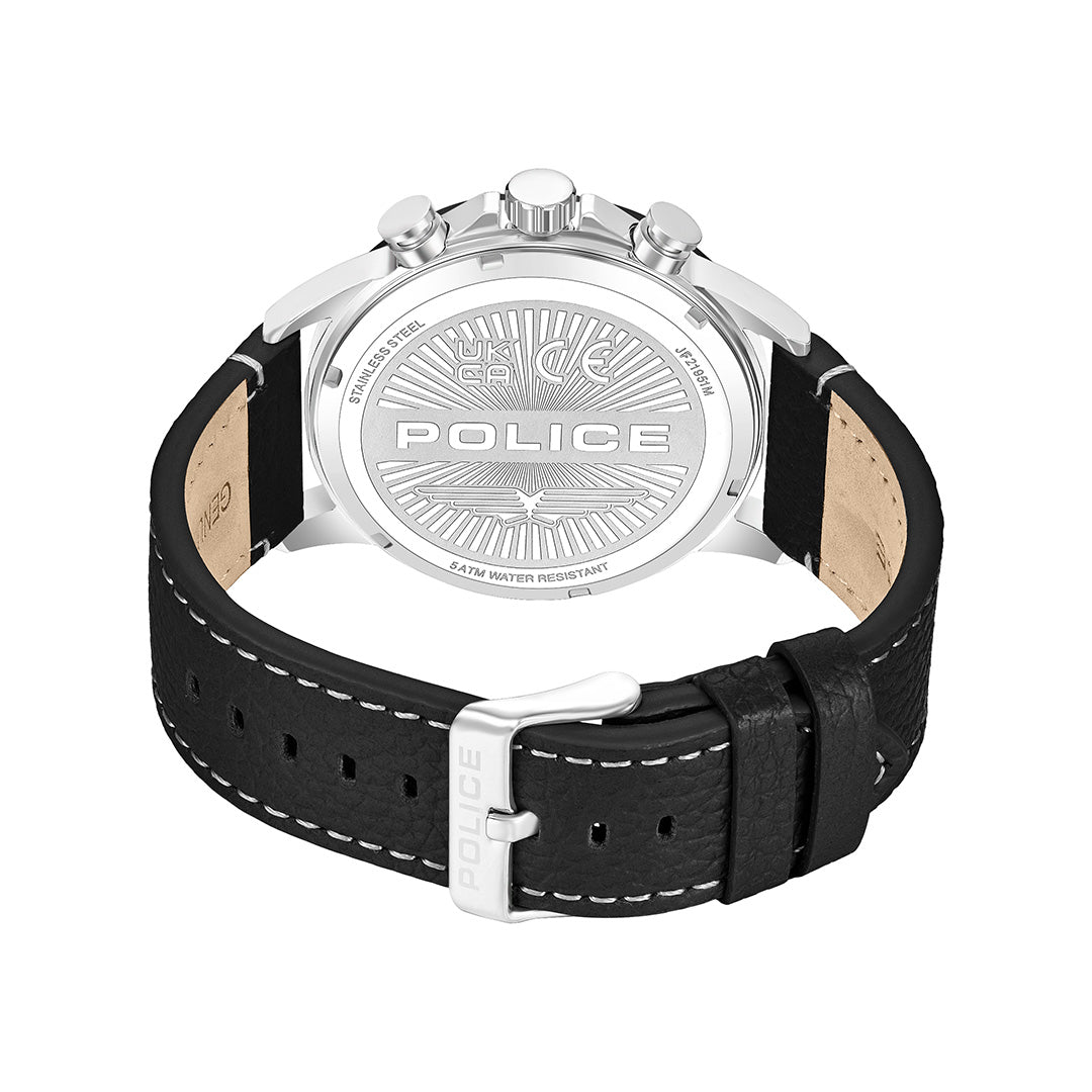 Police Kismet Multifunction 47mm Leather Band