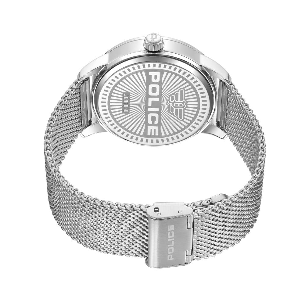 Police Raho 3-Hand 44mm Stainless Steel Band