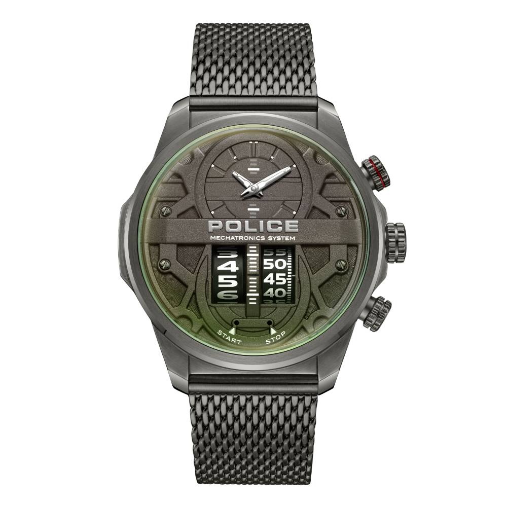 Police Rotorcrom 44mm Stainless Steel Band – Watch Republic PH