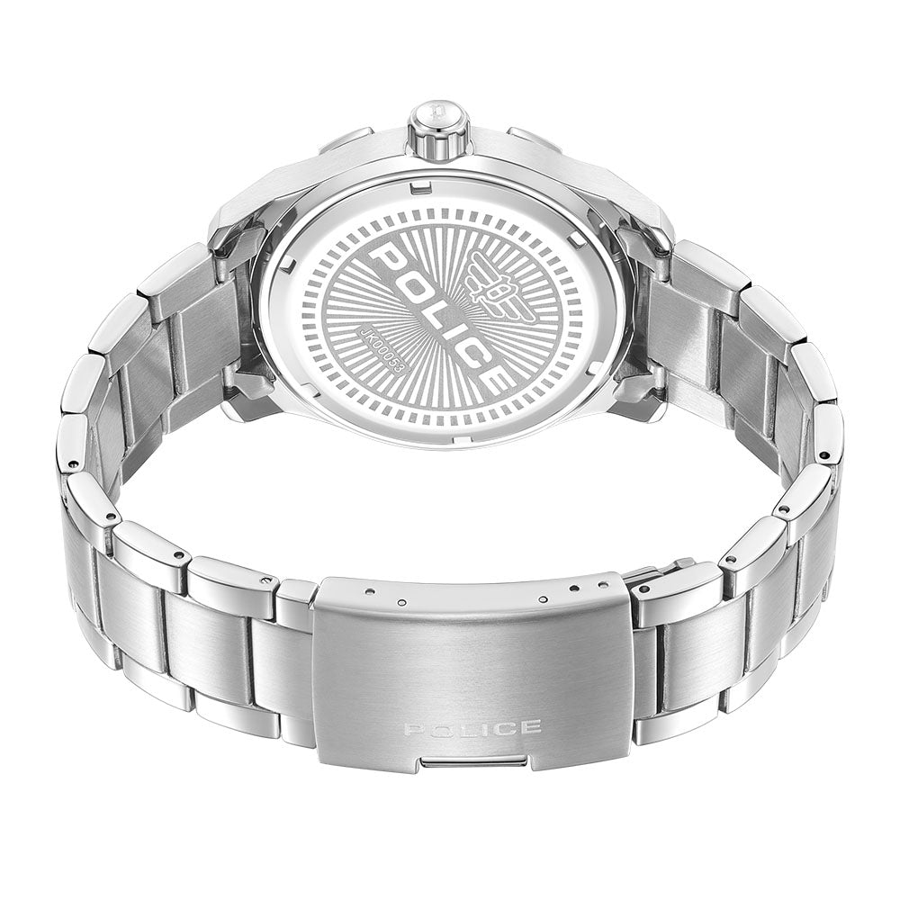 Police Chokery Multifunction 44mm Stainless Steel Band