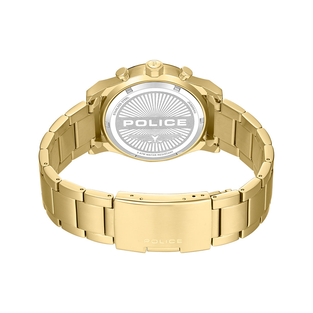 Police Knotty Multifunction 42mm Stainless Steel Band