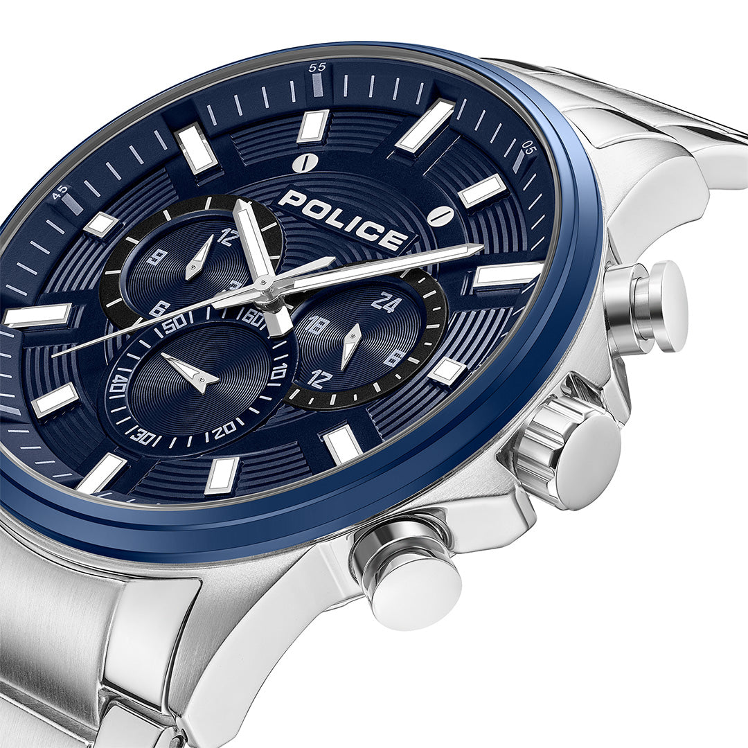 Police Kismet Multifunction 47mm Stainless Steel Band