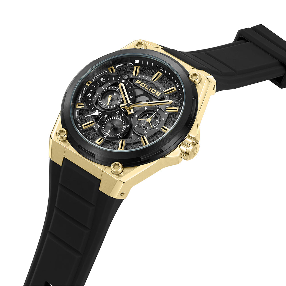 Police Salkantay Multifunction 45mm Rubber Band