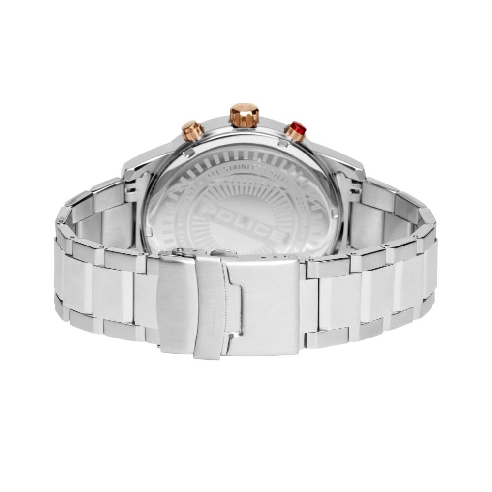 Police Avondale Multifunction 48mm Stainless Steel Band