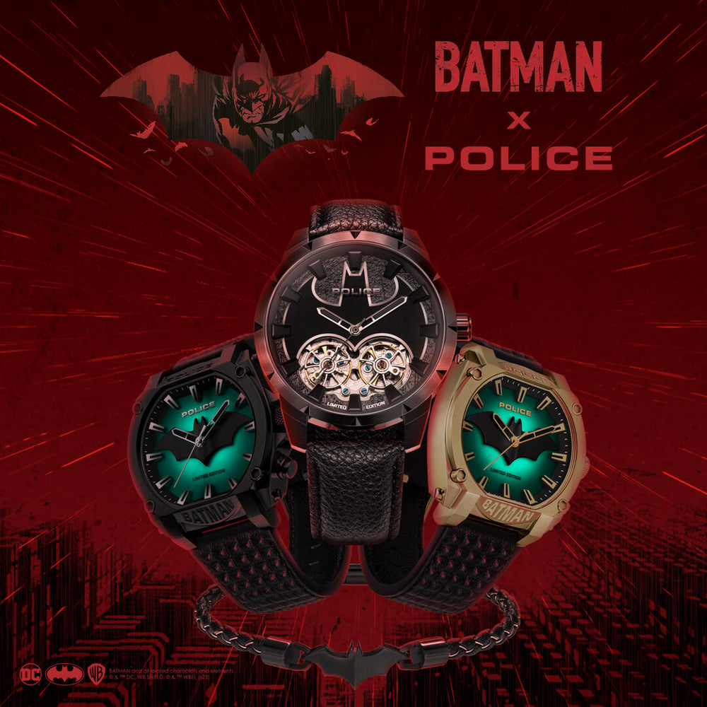 Sub Batman Watch The Batman x Police Watch Collection Now Available Online – Watch ...