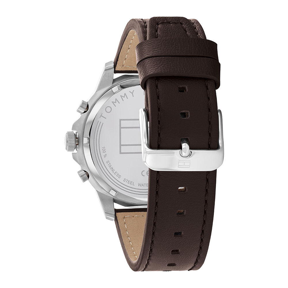 Tommy Hilfiger Henry Multifunction 44mm Leather Band