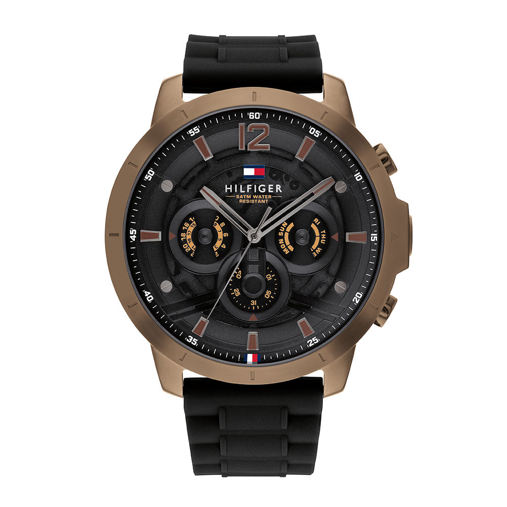 Tommy Hilfiger Luca Multifunction 50mm Silicone Band