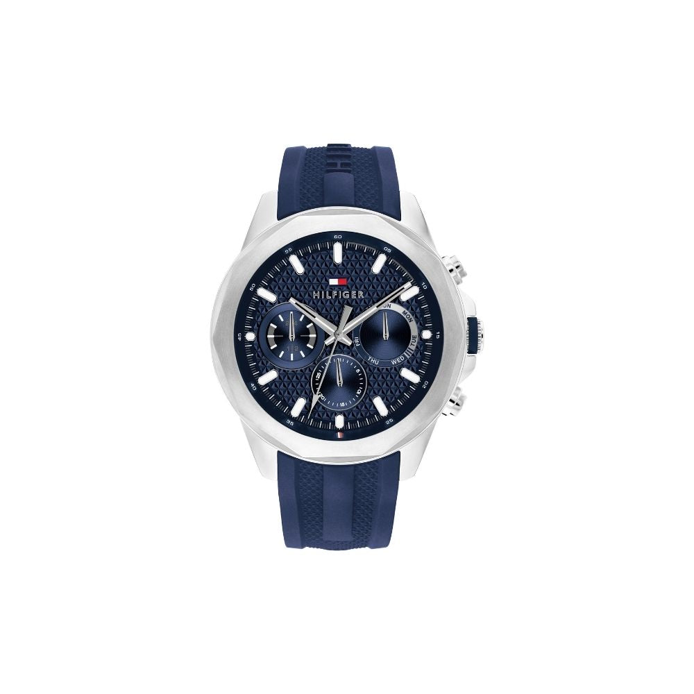 Tommy Hilfiger Lars Multifunction 46mm Rubber Band