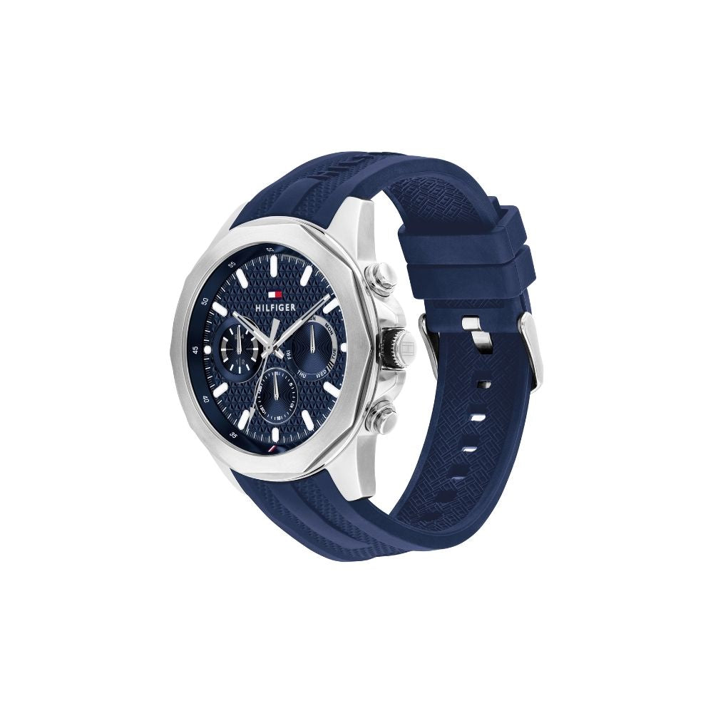 Tommy Hilfiger Lars Multifunction 46mm Rubber Band