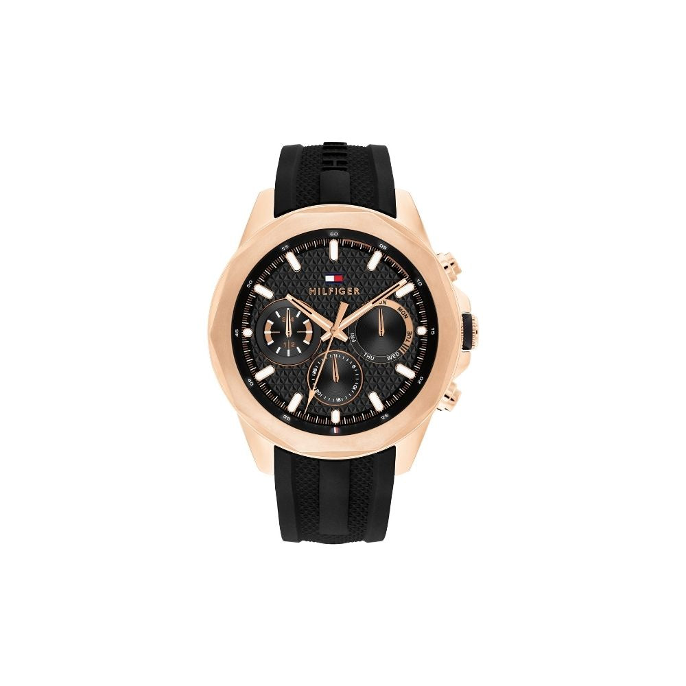 Tommy Hilfiger Lars Multifunction 46mm Rubber Band