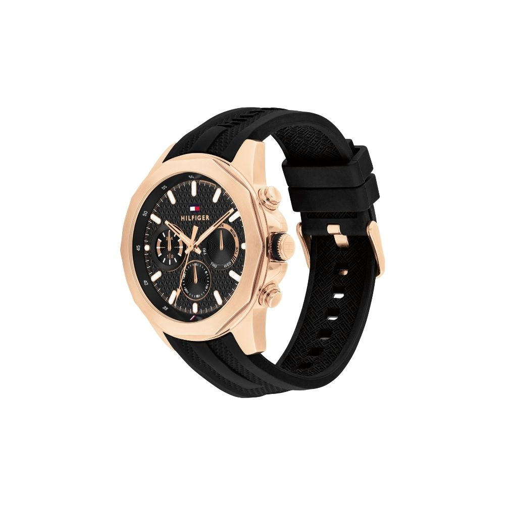 Tommy Hilfiger Lars Multifunction 46mm Rubber Band