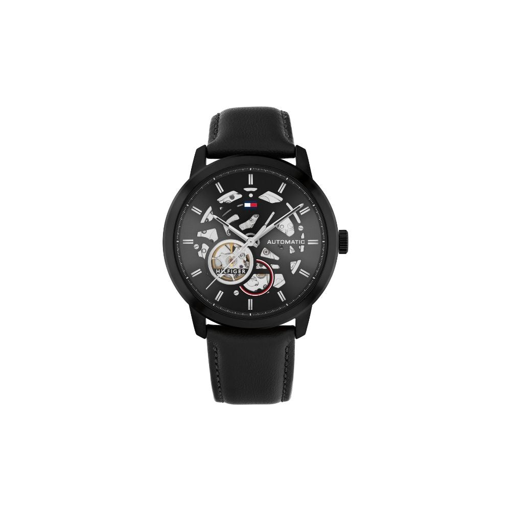 Tommy Hilfiger Henry Automatic Automatic 43mm Leather Band