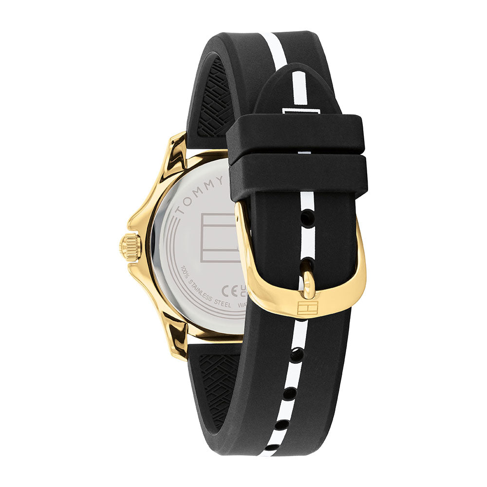 Tommy Hilfiger Brooke 3-Hand 36mm Silicone Band